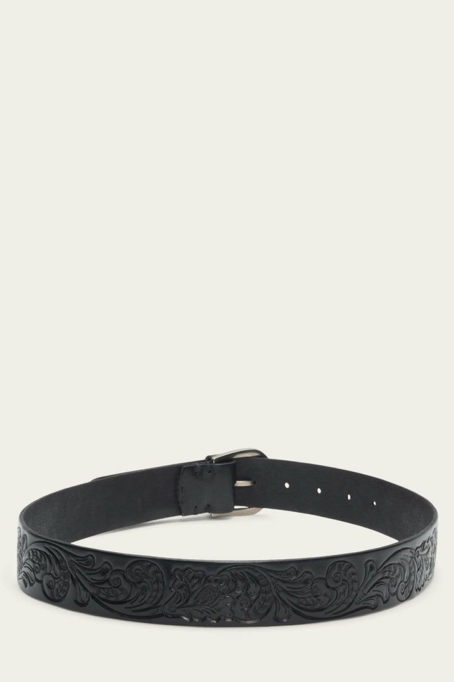 Women The Frye Company | The Frye Company Tooling Belt Black