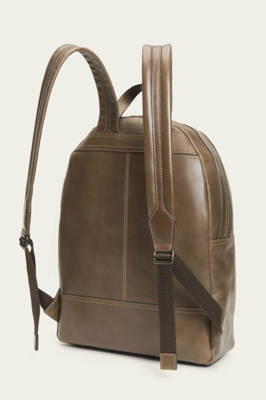 Men The Frye Company | The Frye Company Bags & Accessories Grant Backpack Dark Brown