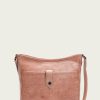 Women The Frye Company | The Frye Company Melissa Button Crossbody Dusty Rose