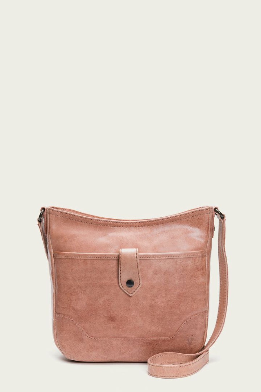 Women The Frye Company | The Frye Company Melissa Button Crossbody Dusty Rose