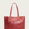 Women The Frye Company | The Frye Company Melissa Shopper Red