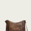 Women The Frye Company | The Frye Company Bags & Accessories Melissa Zip Crossbody Dark Brown