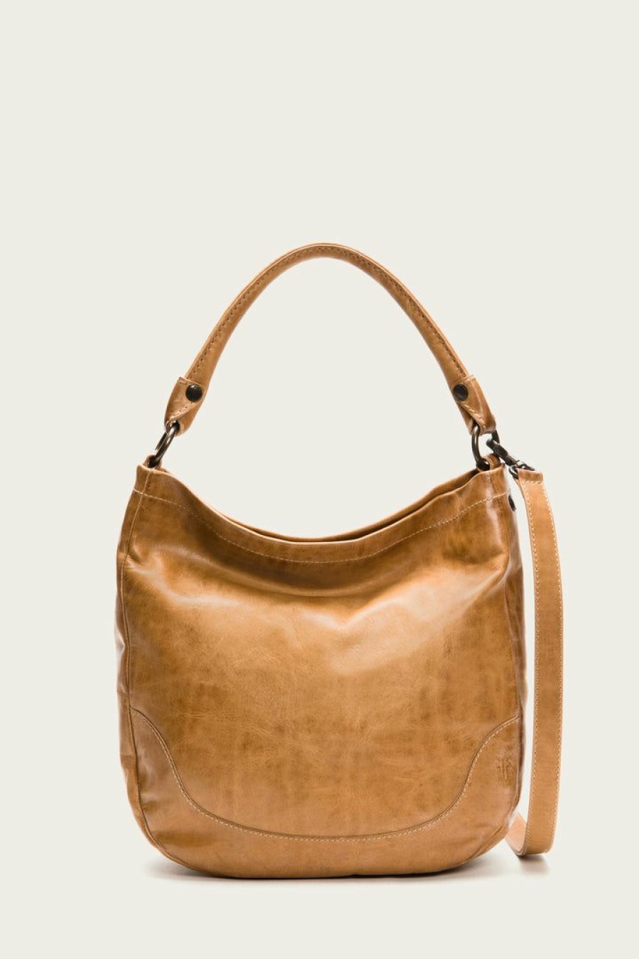 Women The Frye Company | The Frye Company Melissa Hobo Bags & Accessories Beige