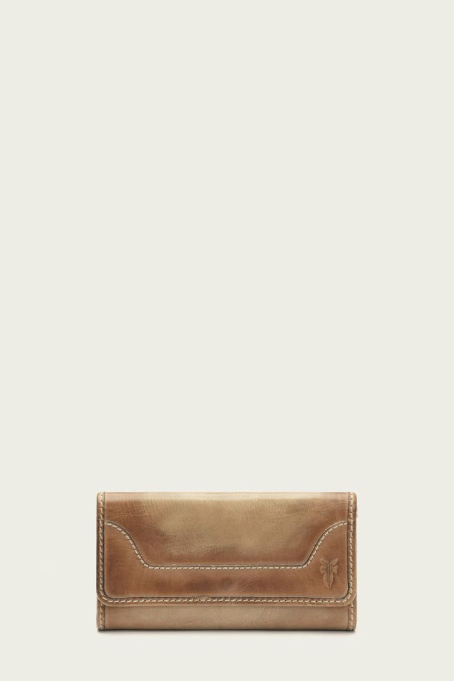 Women The Frye Company | The Frye Company Melissa Wallet Bags & Accessories Beige