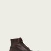 Men The Frye Company | The Frye Company Tyler Lace Up Shoes Dark Brown