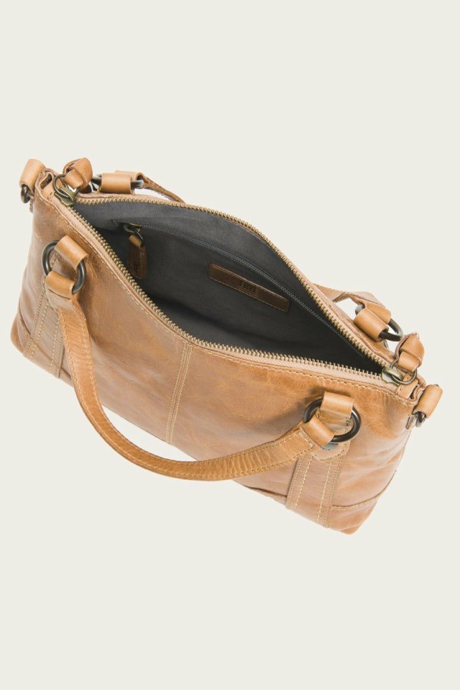 Women The Frye Company | The Frye Company Bags & Accessories Melissa Medium Crossbody Beige