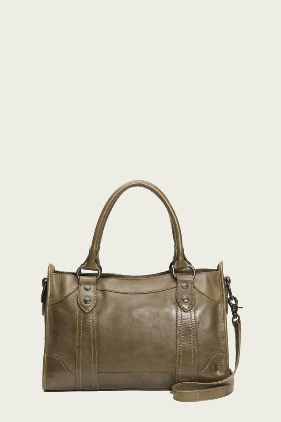 Women The Frye Company | The Frye Company Bags & Accessories Melissa Satchel Khaki