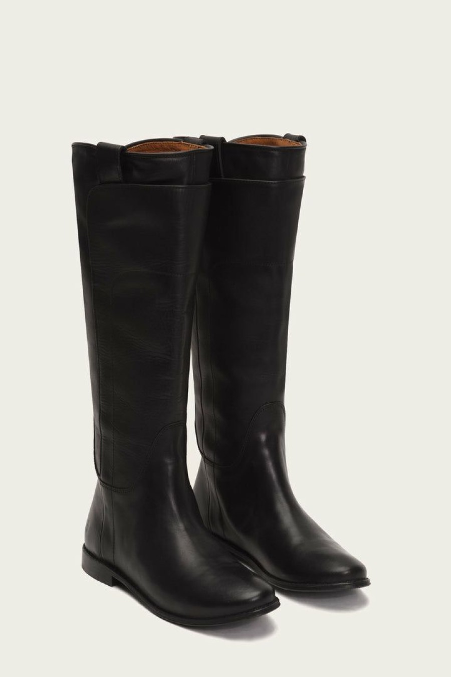 Women The Frye Company | The Frye Company Paige Tall Riding Shoes Black