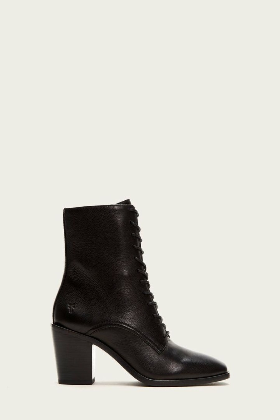 Women The Frye Company | The Frye Company Georgia Lace Up Bootie Black