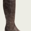 Women The Frye Company | The Frye Company Carson Piping Tall Graphite