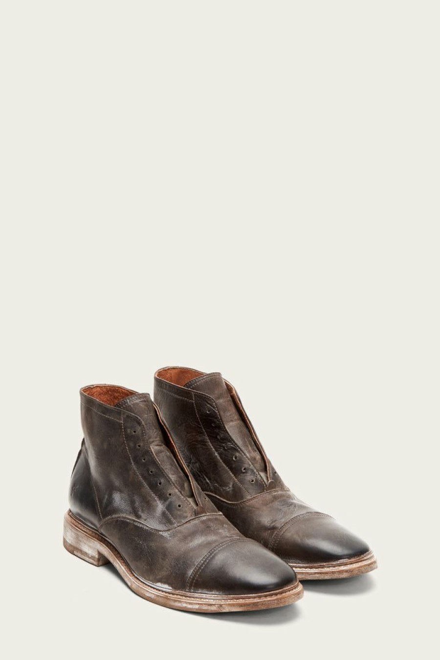 Men The Frye Company | The Frye Company Paul Lace Up Slate