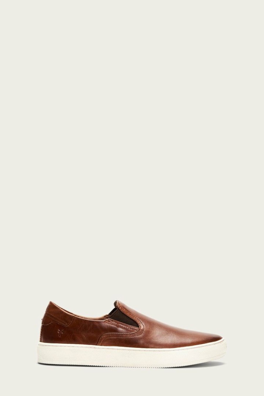 Men The Frye Company | The Frye Company Shoes Astor Gore Slip On Caramel