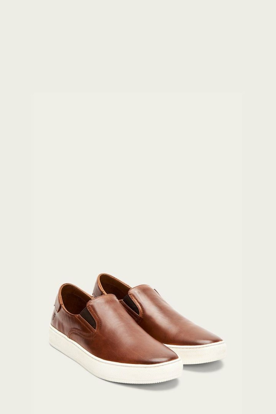 Men The Frye Company | The Frye Company Shoes Astor Gore Slip On Caramel