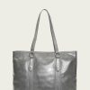 Women The Frye Company | The Frye Company Melissa Zip Shopper Bags & Accessories Carbon