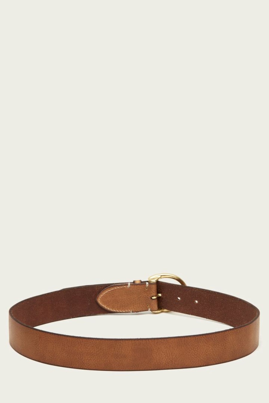 Women The Frye Company | The Frye Company Campus Belt Tan