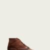 Men The Frye Company | The Frye Company Paul Lace Up Cognac