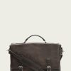 Men The Frye Company | The Frye Company Logan Top Handle Bags & Accessories Slate