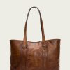 Women The Frye Company | The Frye Company Melissa Shopper Bags & Accessories Cognac