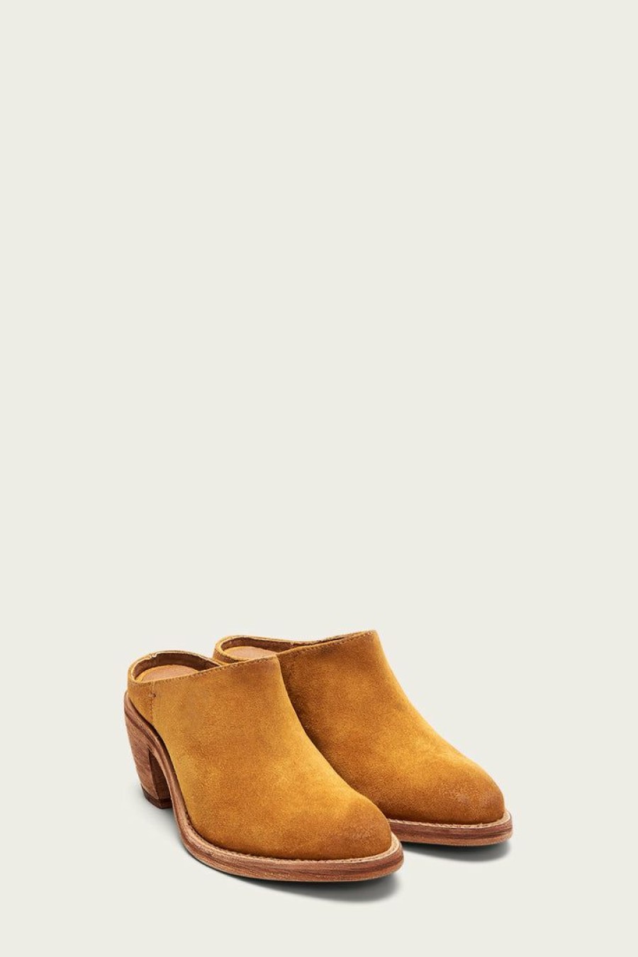 Women The Frye Company | The Frye Company Shoes Rosalia Mule Mustard