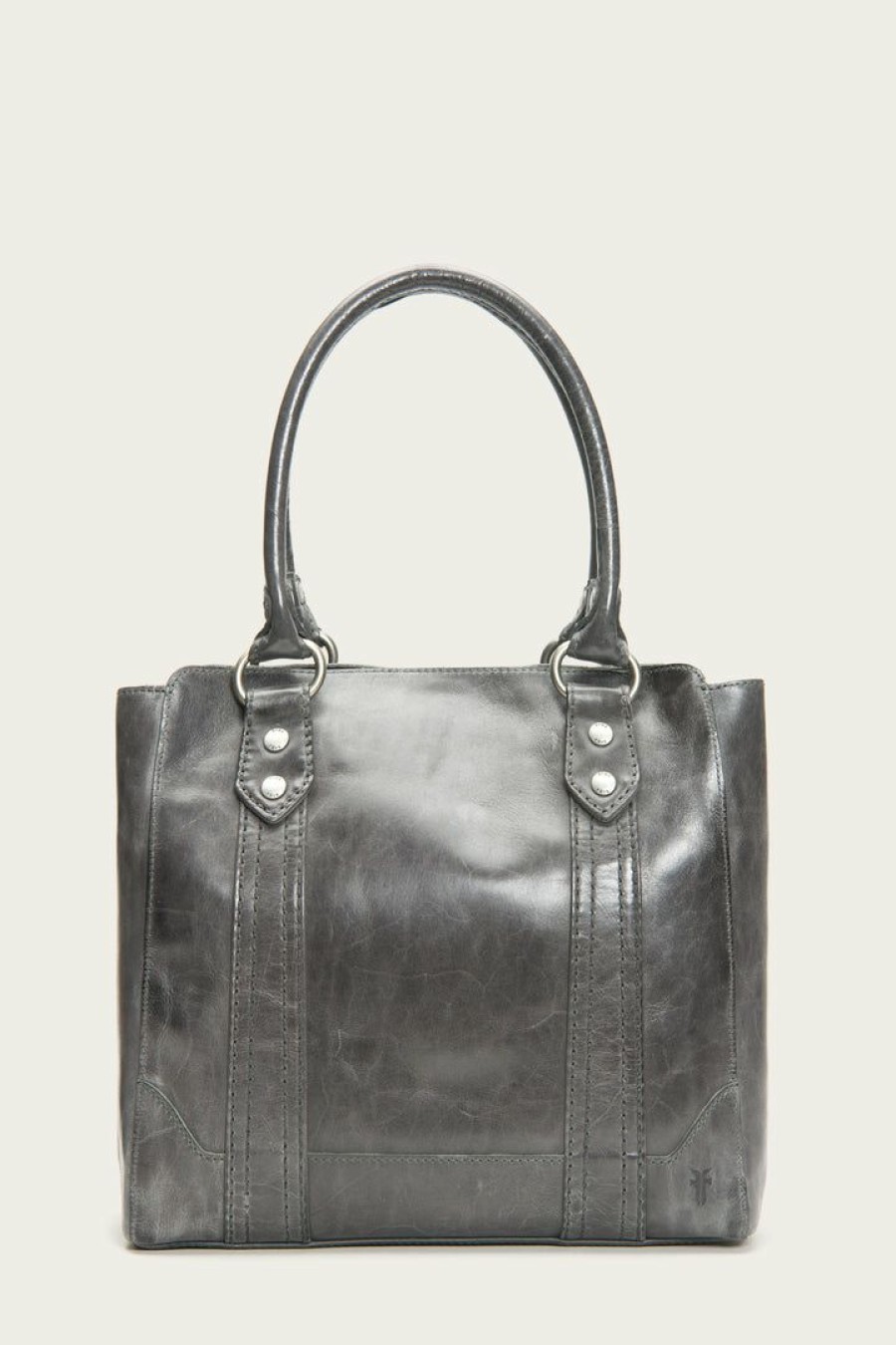 Women The Frye Company | The Frye Company Melissa Tote Bags & Accessories Carbon