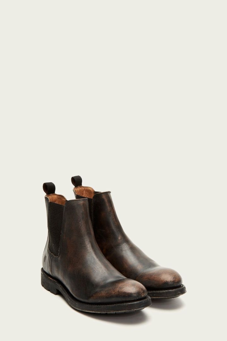 Men The Frye Company | The Frye Company Bowery Chelsea Black