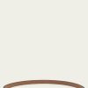 Women The Frye Company | The Frye Company Tooling Flat Strap Belt Tan