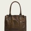 Women The Frye Company | The Frye Company Melissa Tote Bags & Accessories Dark Brown