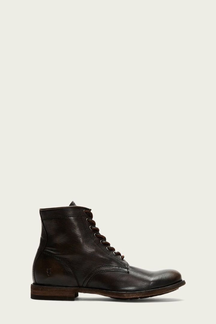 Men The Frye Company | The Frye Company Shoes Tyler Lace Up Dark Brown