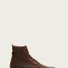 Men The Frye Company | The Frye Company Shoes Union Workboot Brown