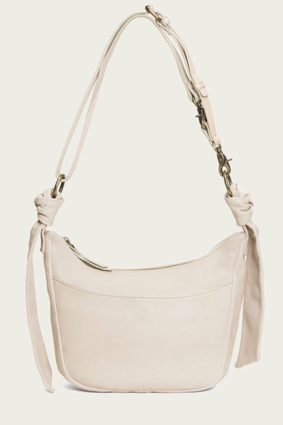 Women The Frye Company | The Frye Company Nora Knotted Crossbody Cream