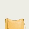 Women The Frye Company | The Frye Company Melissa Zip Crossbody Yellow