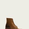 Women The Frye Company | The Frye Company Sabrina 6G Lace Up Shoes Tan