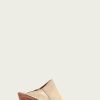 Women The Frye Company | The Frye Company Serena Mule Shoes White