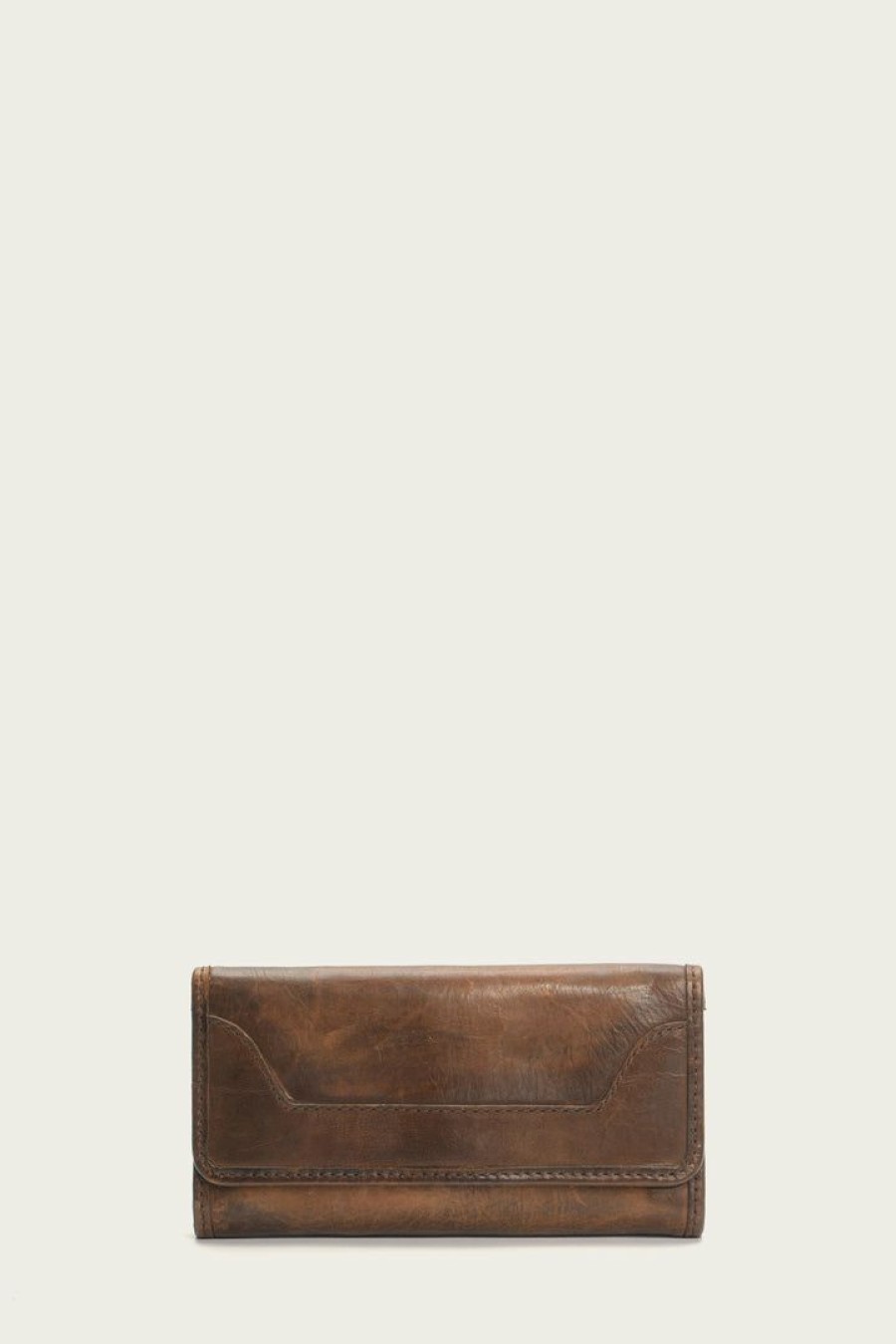 Women The Frye Company | The Frye Company Melissa Wallet Bags & Accessories Dark Brown