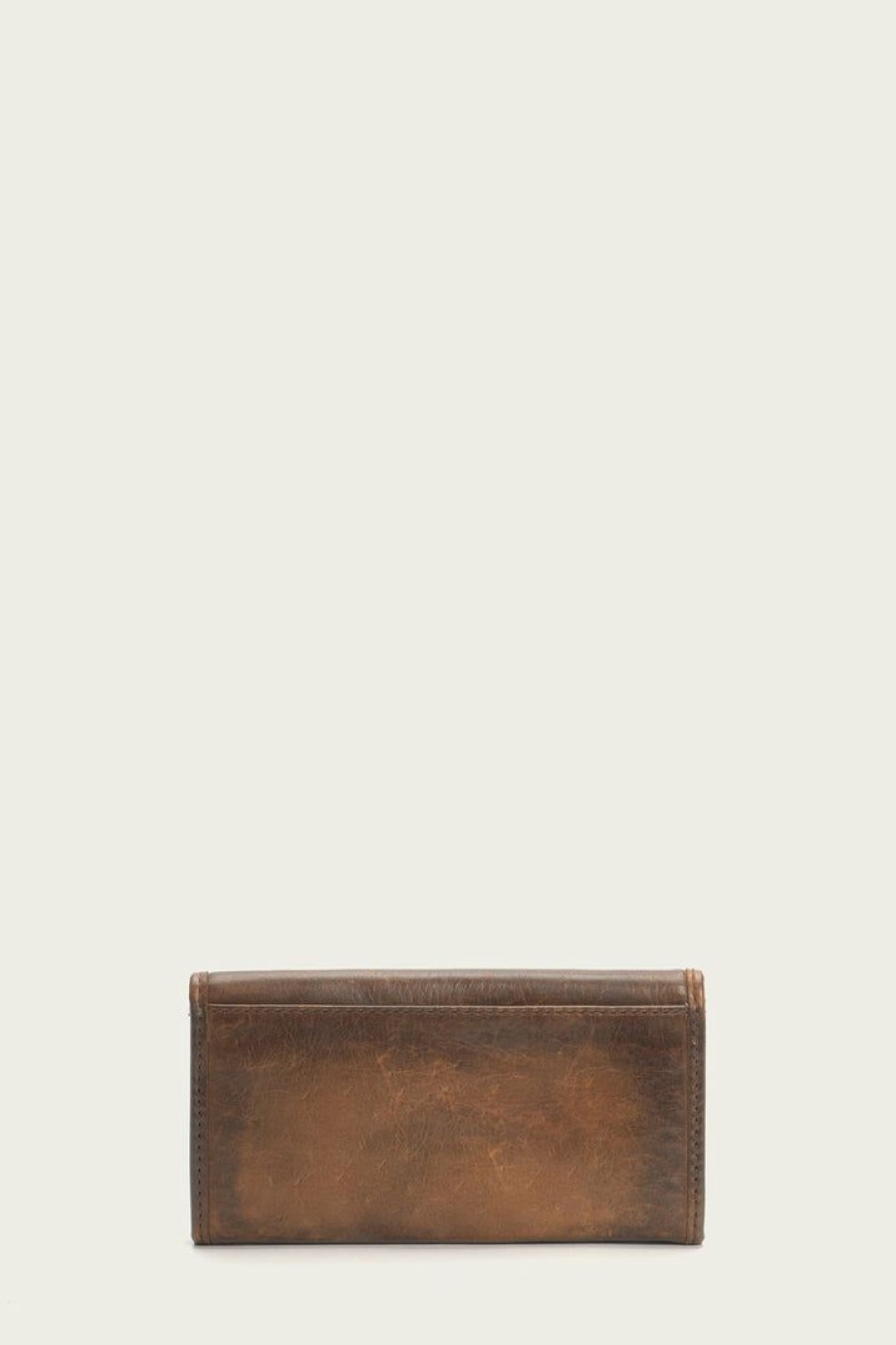 Women The Frye Company | The Frye Company Melissa Wallet Bags & Accessories Dark Brown