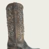 Women The Frye Company | The Frye Company Shoes Deborah Studded Tall Grey