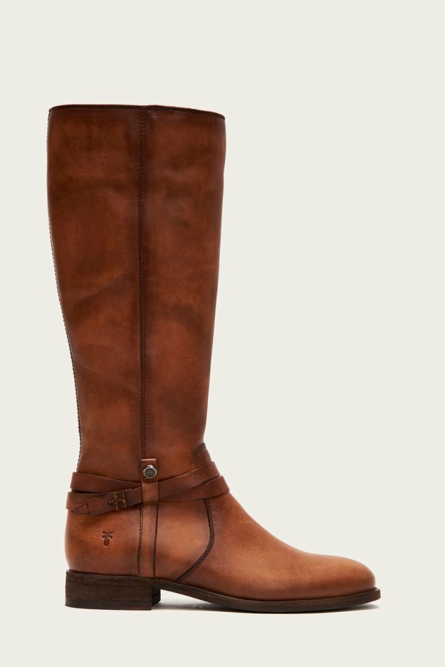 Women The Frye Company | The Frye Company Melissa Belted Tall Light Cognac