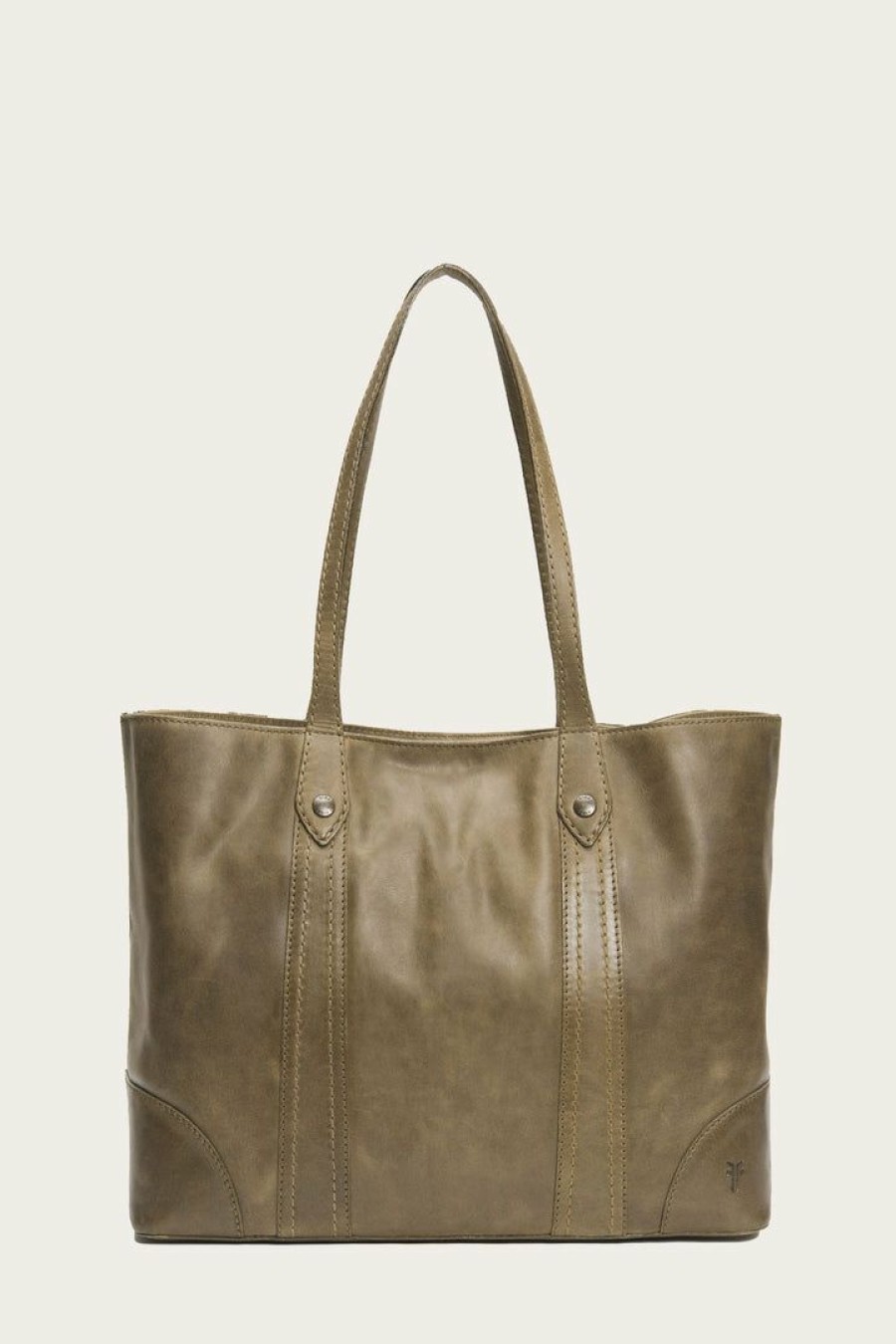 Women The Frye Company | The Frye Company Melissa Shopper Bags & Accessories Khaki