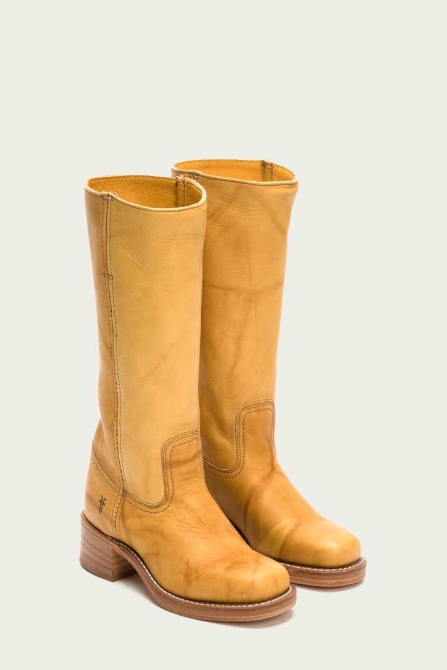 Women The Frye Company | The Frye Company Campus 14L Banana