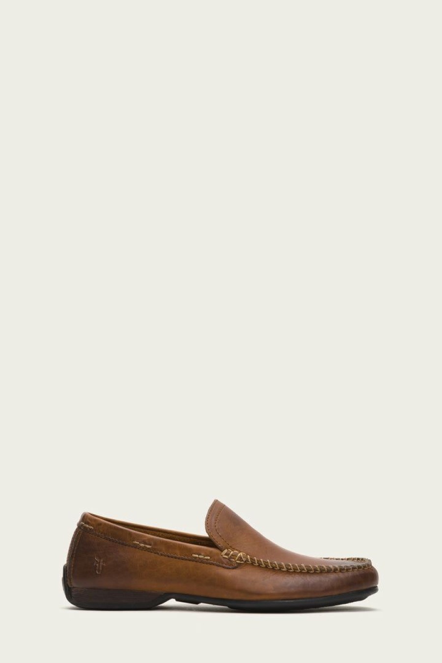 Men The Frye Company | The Frye Company Lewis Venetian Shoes Cognac