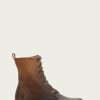 Women The Frye Company | The Frye Company Veronica Combat Cognac