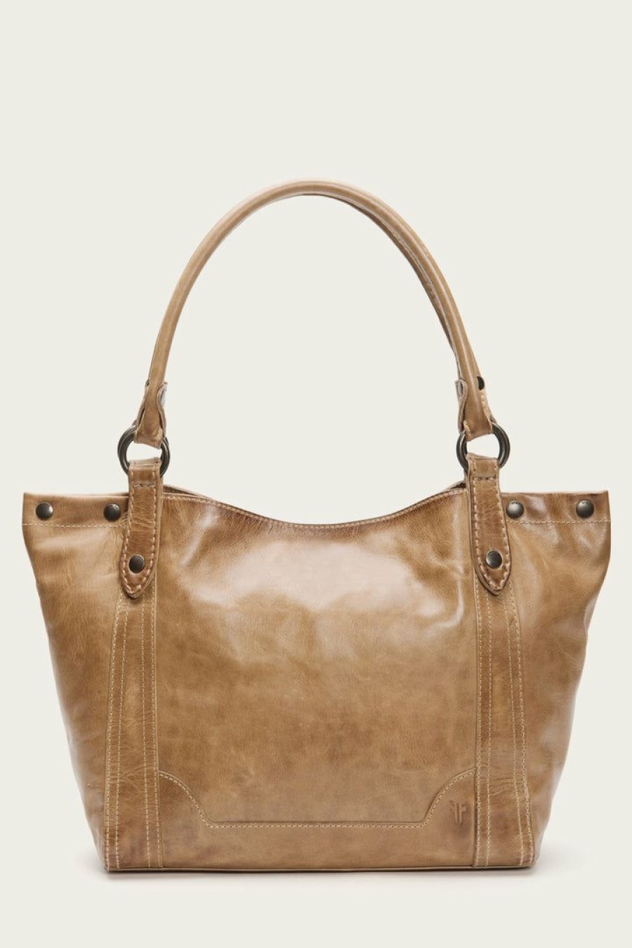 Women The Frye Company | The Frye Company Melissa Shoulder Beige