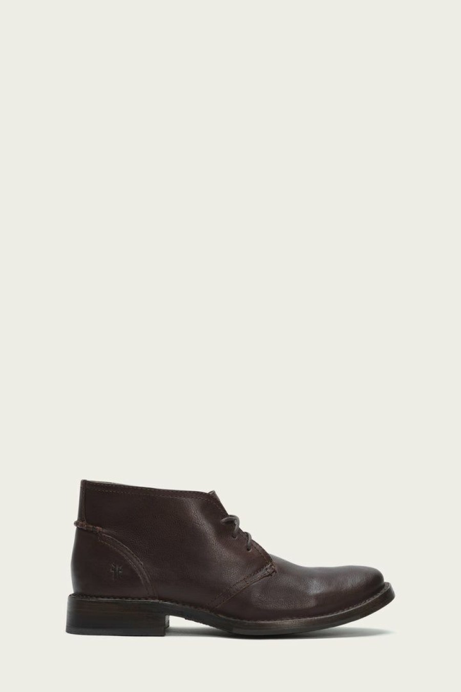 Men The Frye Company | The Frye Company Oliver Chukka Dark Brown