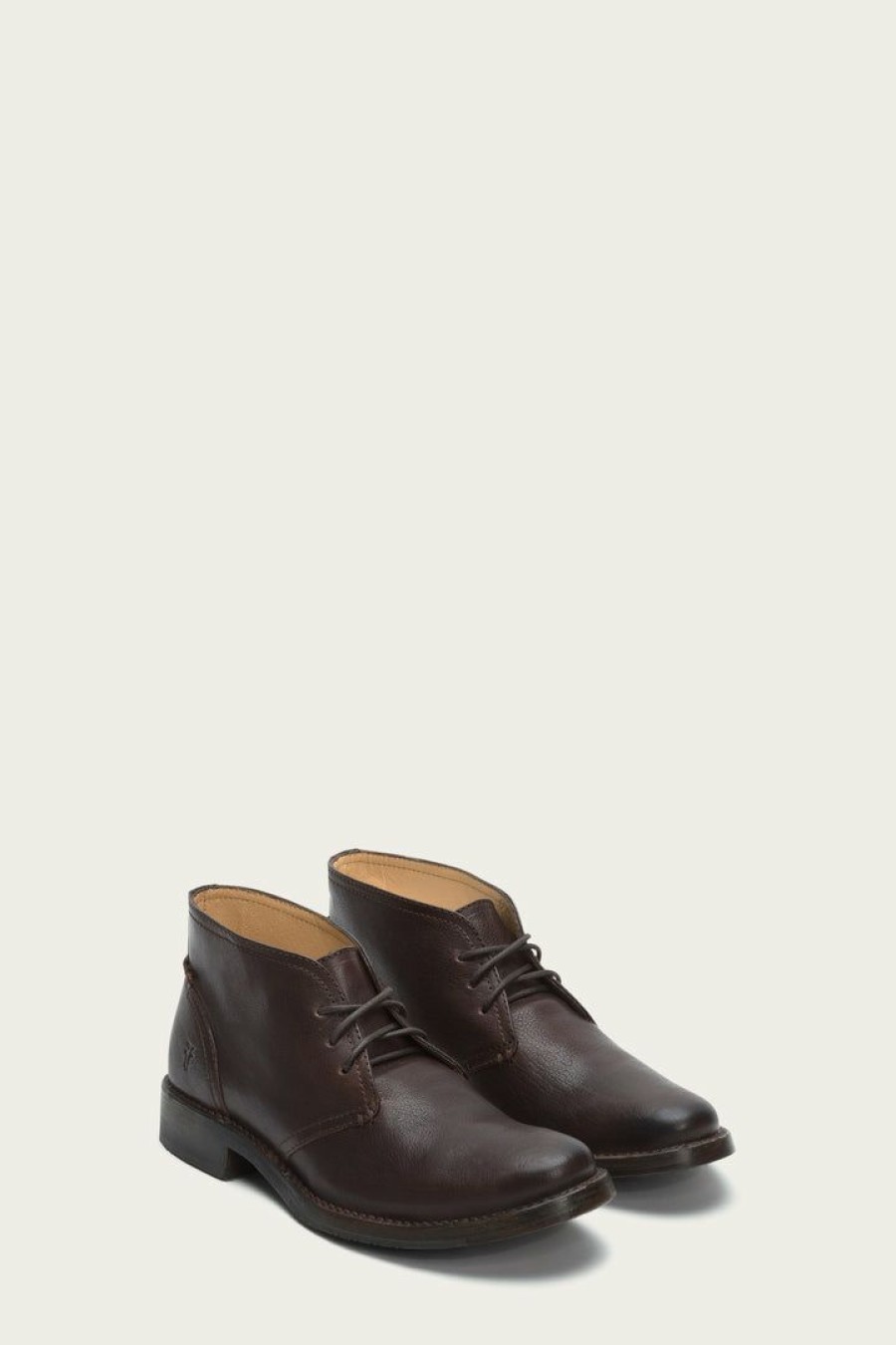 Men The Frye Company | The Frye Company Oliver Chukka Dark Brown