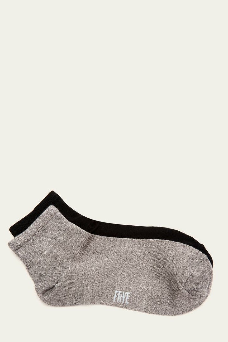 Women The Frye Company | The Frye Company Bags & Accessories 2 Pack Bamboo Quarter Top Boot Sock Women'S Ash