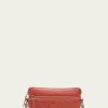 Women The Frye Company | The Frye Company Bags & Accessories Melissa Basket Woven Crossbody Wristlet Sandstone