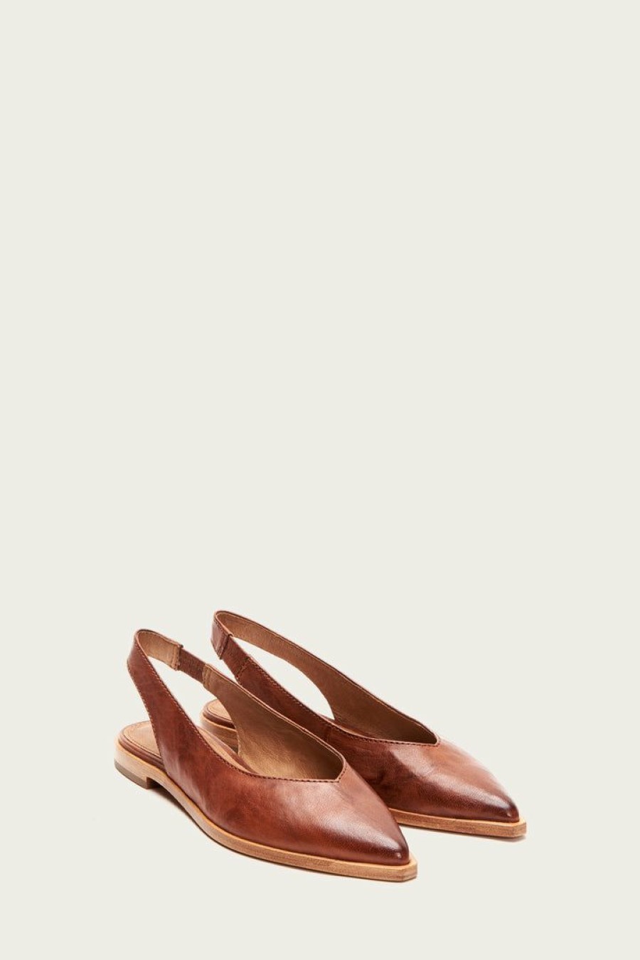 Women The Frye Company | The Frye Company Kenzie Slingback Cognac