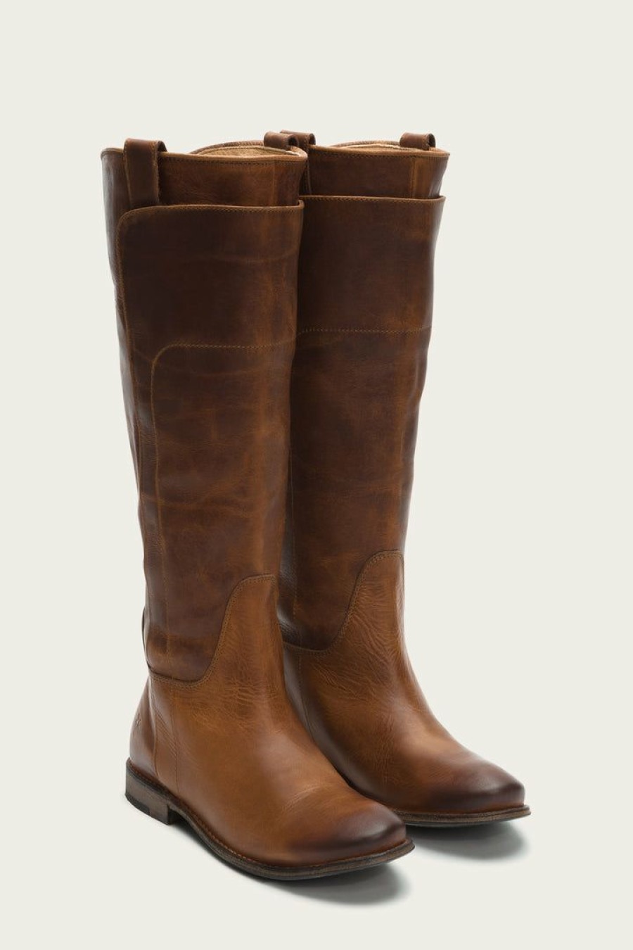 Women The Frye Company | The Frye Company Paige Tall Riding Cognac