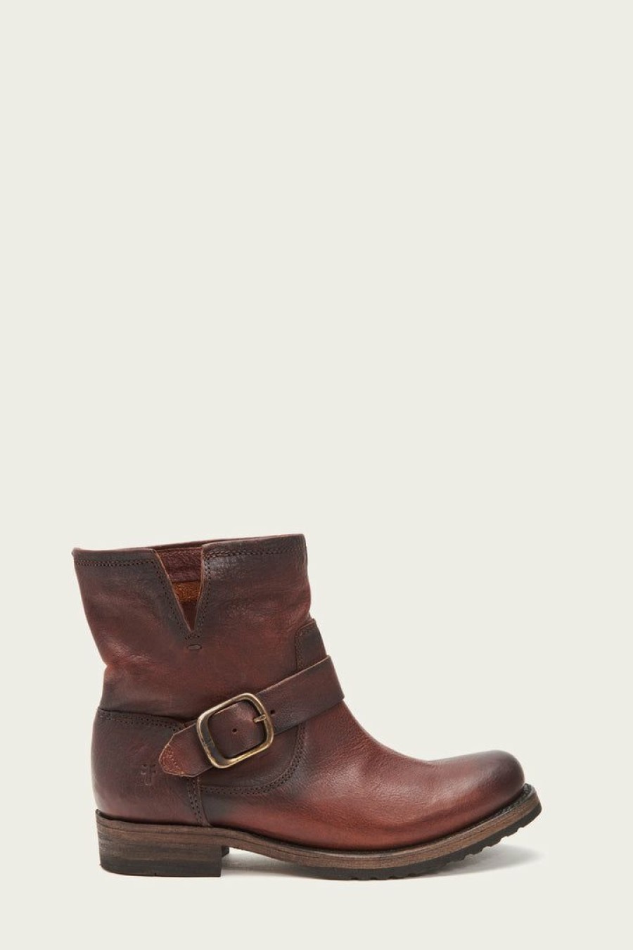 Women The Frye Company | The Frye Company Veronica Bootie Shoes Redwood