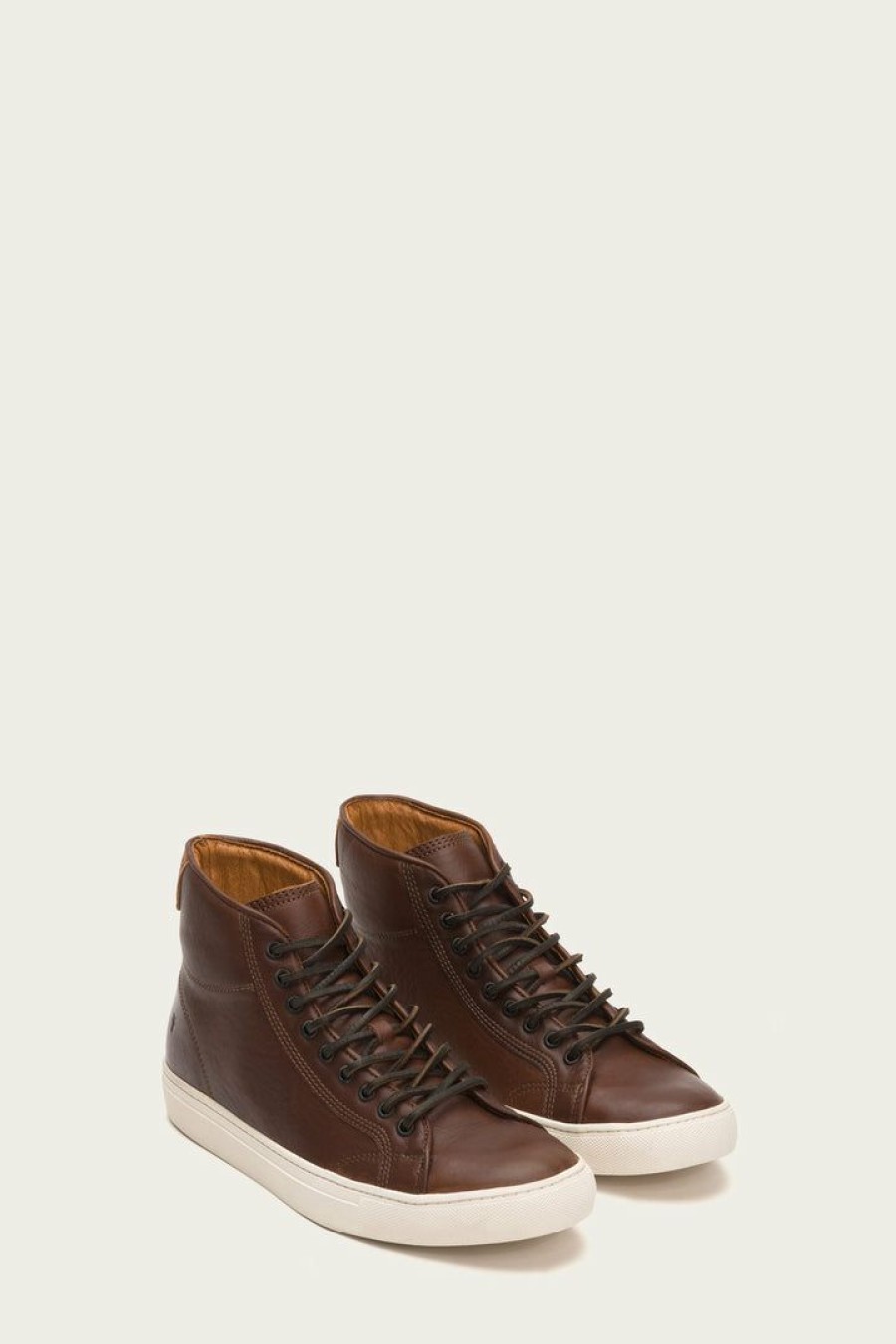 Men The Frye Company | The Frye Company Walker Midlace Shoes Redwood